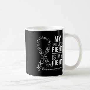 Mein Onkel kämpfen ist mein Kampf gegen Melanom Kr Kaffeetasse