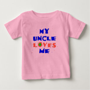Mein ONKEL Lieben ich Baby T-shirt