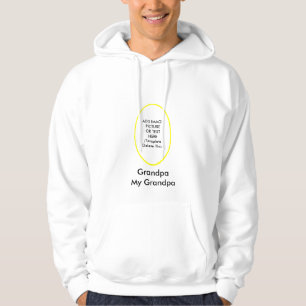 Mein Opa Das MUSEUM Zazzle-Geschenke Bild hinzufüg Hoodie