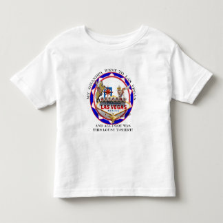 Mein Opa ging nach Las Vegas...... Kleinkind T-shirt