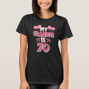 Mein Opa ist 70 Jahre alt Grampa 70. Geburtstag T-Shirt