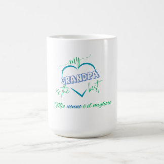 Mein Opa ist der Beste – Zweisprachiges Geschenkde Kaffeetasse