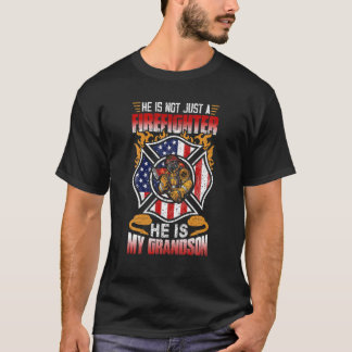 Mein Opa ist ein Feuerwehrmann, die Oma Oma Opa T-Shirt