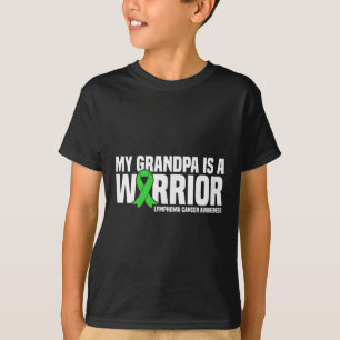 Mein Opa ist ein Warrior Lymphomen Krebs Bewusstse T-Shirt