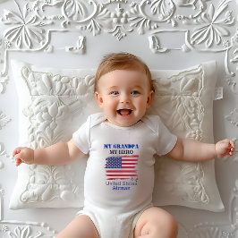 Mein Opa Mein Held ist ein US-amerikanischer Airma Baby Strampler
