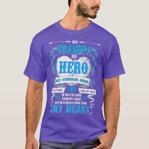 Mein Opa Mein Held Mein Wächter Angel Er sieht Ov T-Shirt