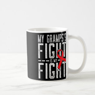 Mein Opa's Kampf ist mein Kampf Blutkrebs-Bewussts Kaffeetasse