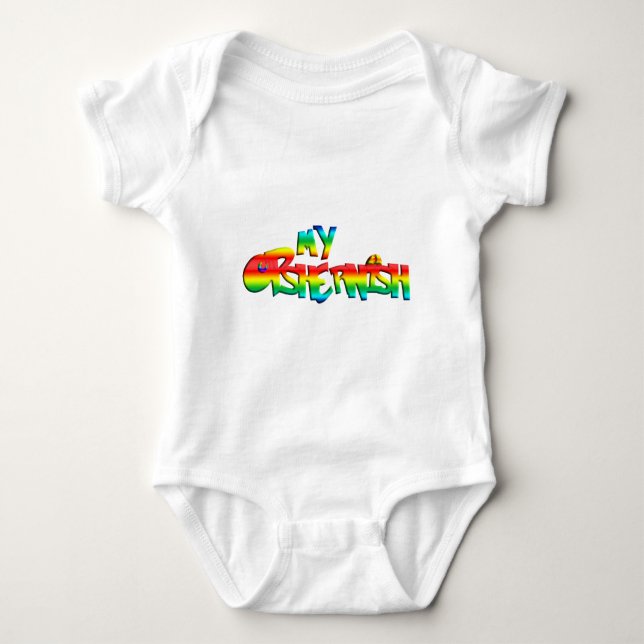 Mein Opshernis Baby Strampler (Vorderseite)