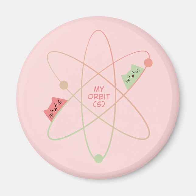 Mein Orbit/s Niedlich Magnet (Vorne)