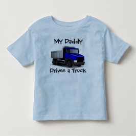 Mein Papa fährt einen T - Shirt für Kleinkinder