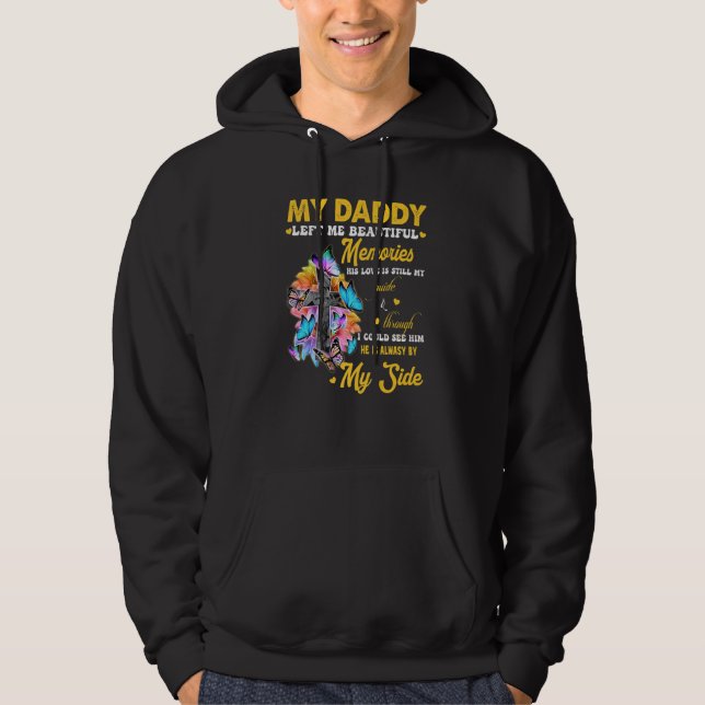 Mein Papa hat mir schöne Erinnerungen Verlassen, s Hoodie (Vorderseite)