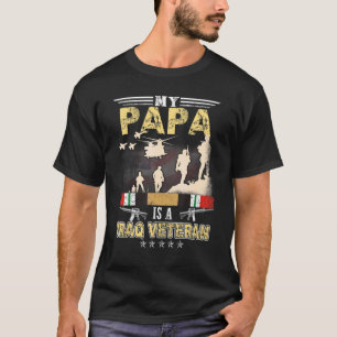 Mein Papa ist ein irakischer Veteran, der stolz au T-Shirt