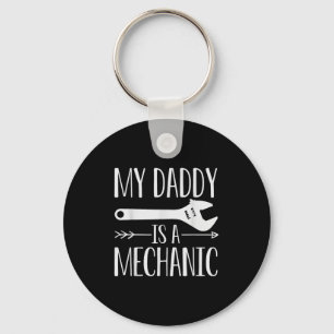 Mein Papa ist ein mechanischer Zitat Son oder Toch Schlüsselanhänger