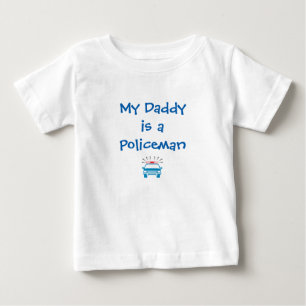 "Mein Papa ist ein Polizist-Shirt Baby T-shirt