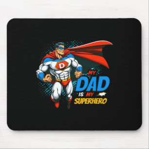 Mein Papa ist mein Superheld Kinder Cooler Vaterta Mousepad
