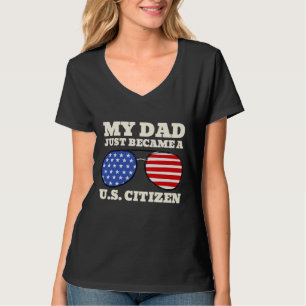 Mein Papa wurde gerade ein US-amerikanischer Staat T-Shirt