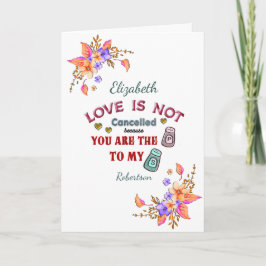 Mein Paprika zum Valentinstag Karte