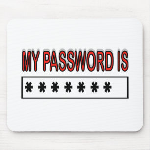 MEIN PASSWORT MOUSEPAD