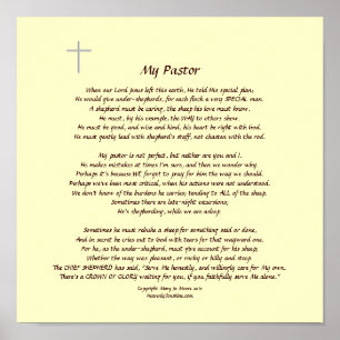 Mein Pastor Poster