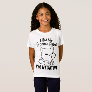 Mein Patient hat getestet, dass ich ein negativer  T-Shirt