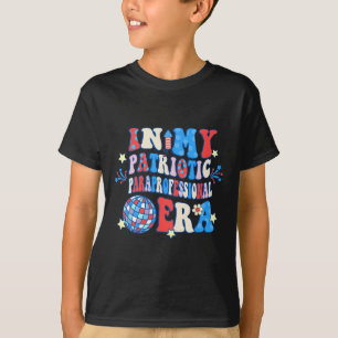 Mein Patriotic Paraprofessional Era Happy 4. Juli T-Shirt