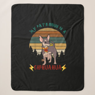 Mein Patronus ist ein Chihuahua Funny Gift Hund Lo Sherpadecke