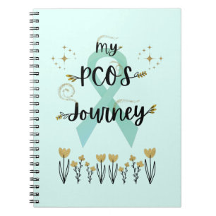 Mein PCOS Journey Polyzystisches Ovarialsyndrom Aq Notizblock