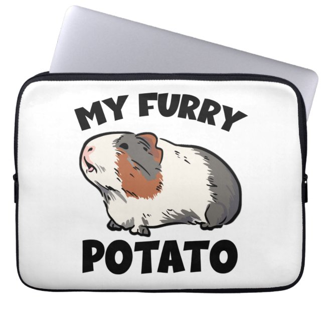 Mein Pelztier, Guinea Laptopschutzhülle (Vorderseite)