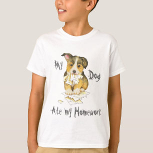 Mein Pembroke-WaliserCorgi aß meine Hausaufgaben T-Shirt