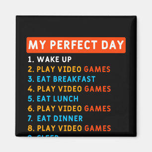 Mein perfekter Tag - Gaming Magnet