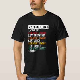 Mein perfekter Tag Retirement Party T-Shirt