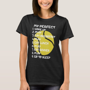 Mein perfekter Tennisspielerangebot im Freien T-Shirt