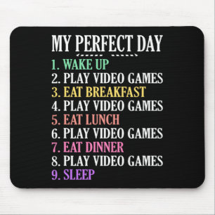 Mein perfektes Day Gaming Kleidungsstück Computer Mousepad