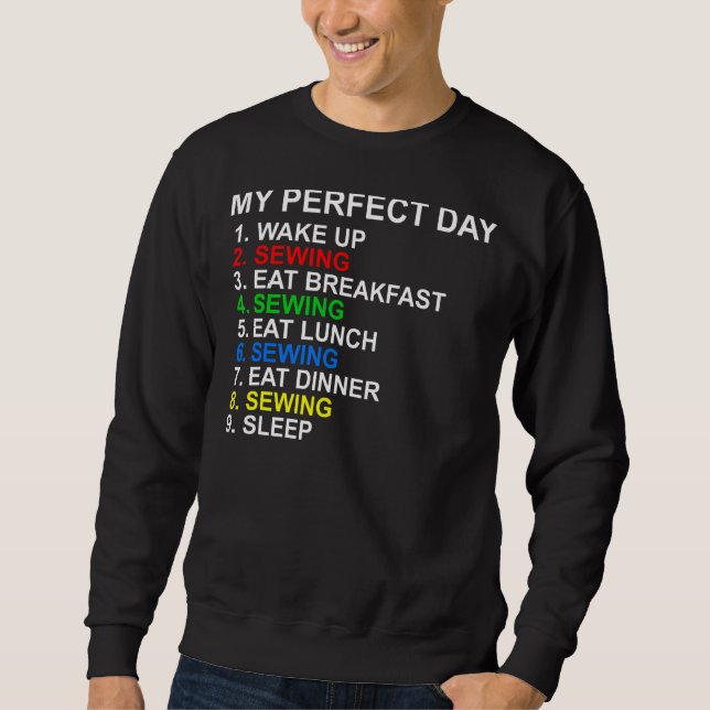 Mein perfektes Tagesnähen Sweatshirt (Vorderseite)
