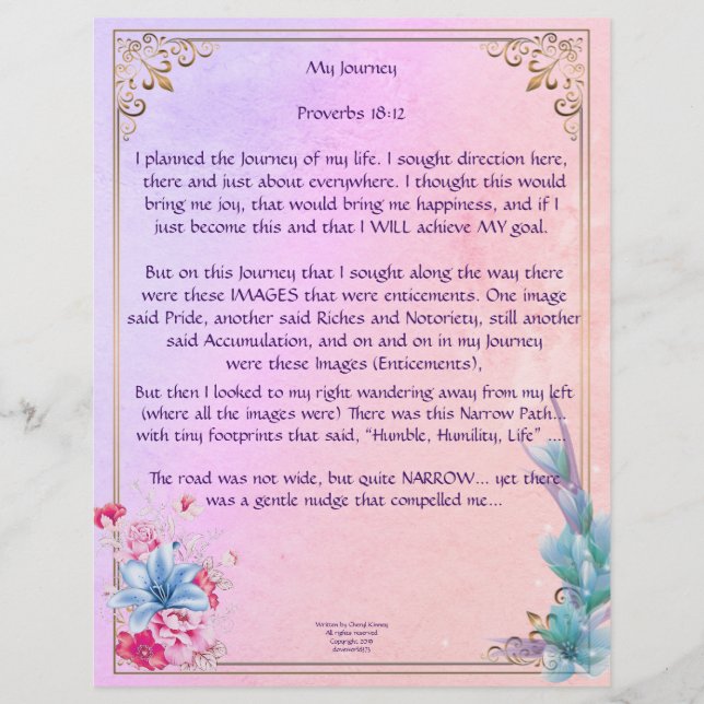 Mein Personalisiertes Reisepapier (Vorderseite)