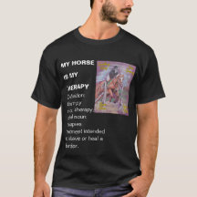 mein Pferd ist mein Therapiediplom-T - Shirt