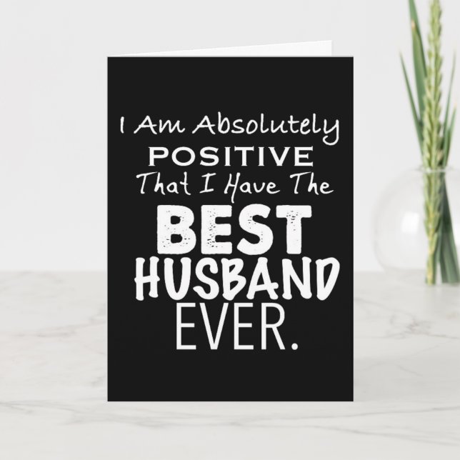 ***MEIN PHANTASTISCHER UND BESTER HUSBAND*** GEBUR KARTE (Vorderseite)