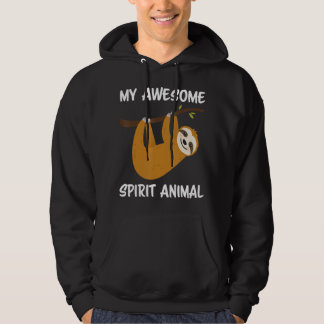 Mein Phantastisches Geisttier ist ein lockiger Nie Hoodie