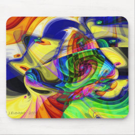 Mein Picaso Fraktal durch J.Everhart Mousepad