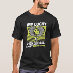 Mein Piktogramm zum Glück bei Pickleball Bekleidun T-Shirt