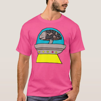Mein Pilz fliegt ein Ufo T-Shirt