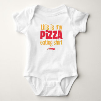 Mein Pizza-Shirt Baby Bodysuit Strampler