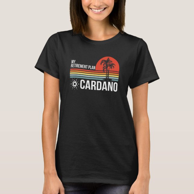 Mein Plan Blockchain Kryptowährung Admin C T-Shirt (Vorderseite)