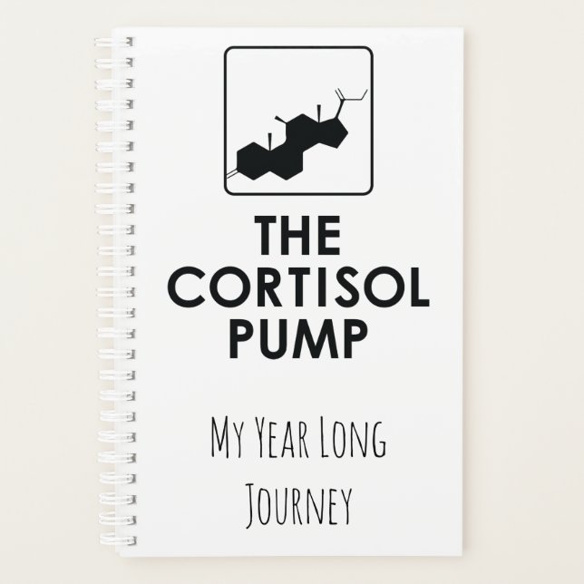 Mein Planer für die Cortisol-Pumpe (Vorderseite)