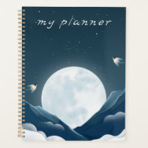 "Mein Planer" | Verzaubernde Mitternachtsmondlands