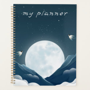 "Mein Planer"   Verzaubernde Mitternachtsmondlands Planer