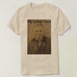 "Mein Pokerface" Unisex-T-Shirt T-Shirt