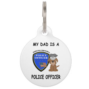 Mein polizeilicher Vater Haustiermarke