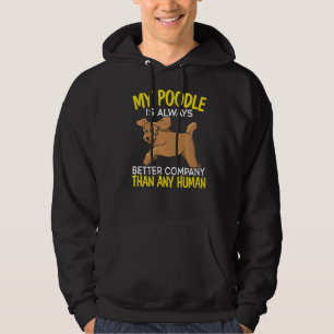 Mein Poodle ist immer eine bessere Firma als jeder Hoodie