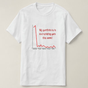 "Mein Portfolio ist in den unerträglichen Schmerz T-Shirt